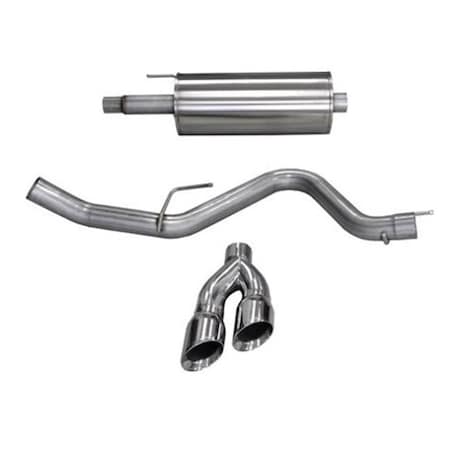 Corsa Exhaust 2015-2018 Cat-Back Exhaust System with Dual Side Exit, Polished 14836